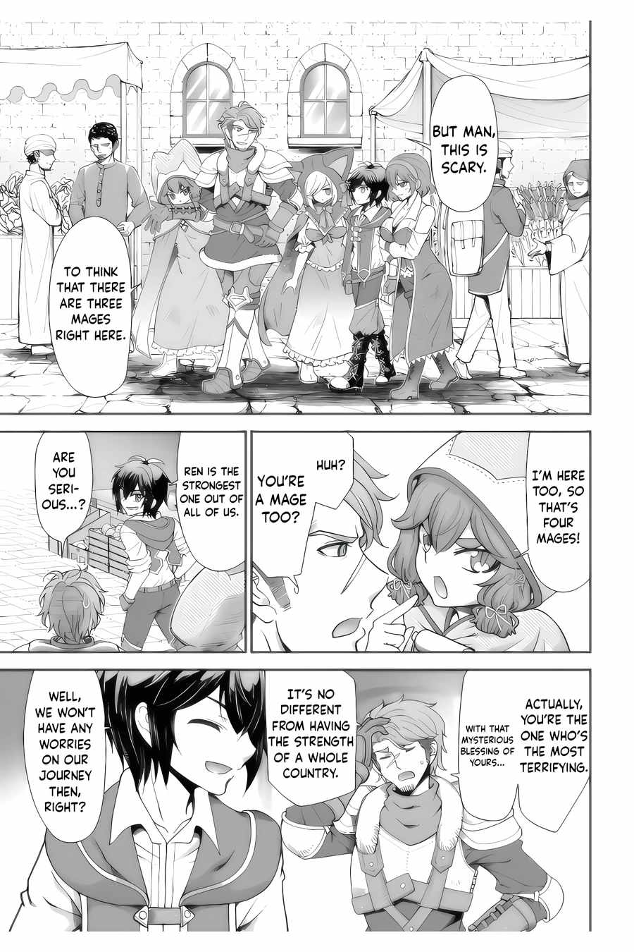 Tenohira Kaitaku Mura de Isekai Kenkokuki: Fueteku Yome-tachi to Nonbiri Mujintou Life Chapter 40 4